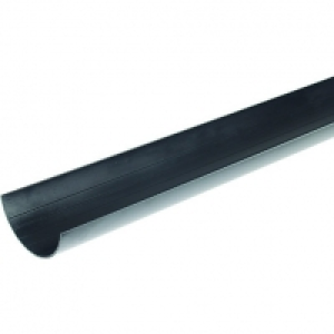 Wickes  Wickes Black Roundline Gutter Length 4000mm