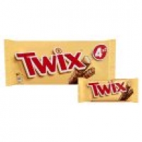 Asda Twix Chocolate Bar 4 Pack