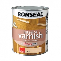 Wickes  Ronseal Interior Varnish Gloss Clear 2.5L
