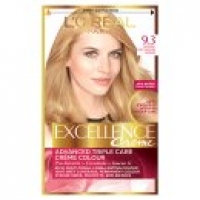 Asda  Excellence Creme 9.3 Light Golden Blonde Permanent Hair Dye