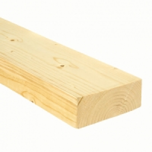 Wickes Homegrown Sawn Kiln Dried 47 x 125 x 2400mm Single