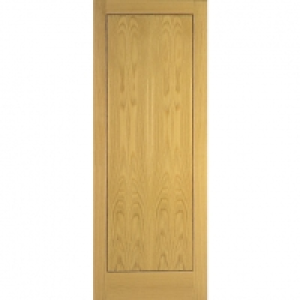 Wickes Gibson Internal Oak Veneer Door Flushed 1 Panel 1981x
