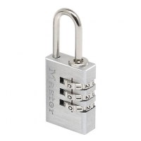 Wickes  Master Lock 7620EURD 3 Digit Resettable Aluminium Padlock 20