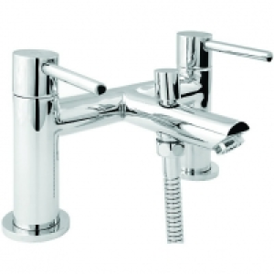 Wickes  Wickes Mirang Bath Shower Mixer Chrome