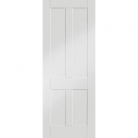 Wickes  XL Victorian/Malton Internal White Primed Fire Door 4 Panel 
