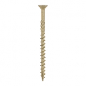 Wickes  Timco Deck Screw Brown 4.5 x 75mm Pack 250