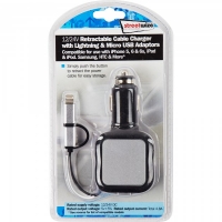 JTF  Streetwize Car Charger IPhone6 / Micro USB Head
