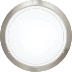 Eglo Planet Wall & Ceiling Light Brushed Chrome Small