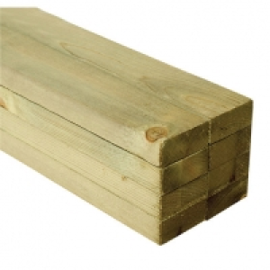 Wickes  Wickes Treated Sawn 22 x 47 x 2400mm Pack 8