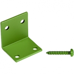 Wickes Rail To Post Fitting Kit Light Green 4 Pack £6.19