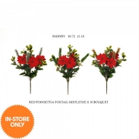 JTF  Foxtail Mistletoe Bouquet 3 Assorted Medium