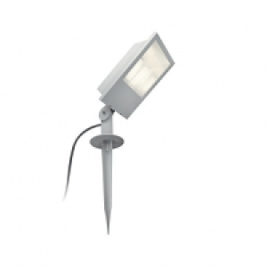 Wickes  Philips Mygarden Botanic Aluminium Grey Outdoor Floodlight -