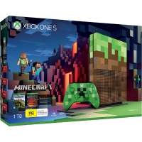 BigW  Xbox One S 1TB Limited Edition Minecraft Console Bundle