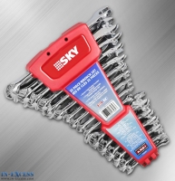 InExcess  Husky 32 Piece Combination Wrench Set Imperial Metric Spanne