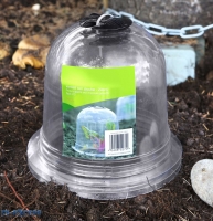 InExcess  Plastic Vented Bell Cloche 20cm for Growing Environment Plan