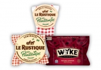 Budgens  Camembert Rustique, Le Rustique Brie, Wyke Farms Mature Ched