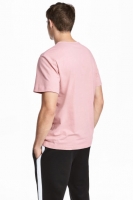 HM   Linen-blend T-shirt