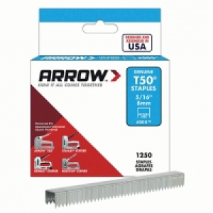 Arrow Staples 50524/ T50 5/16in - 8mm