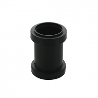 Wickes  Wickes Black Pushfit Pipe Connector 40mm