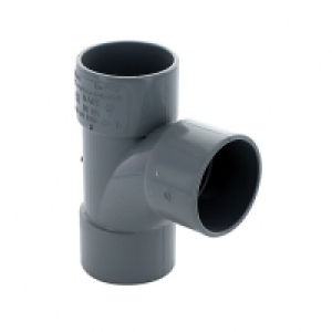Wickes Grey Solvent Waste Tee 32mm &pound;0.93