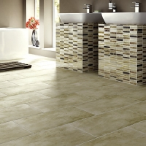 Wickes  Wickes Beige Matt Porcelain Floor Tile 300 x 600mm