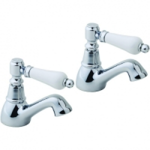 Wickes  Wickes Cascada Bath Taps Chrome