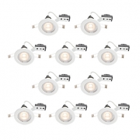 Wickes  Wickes LED Downlights White 10 Pack