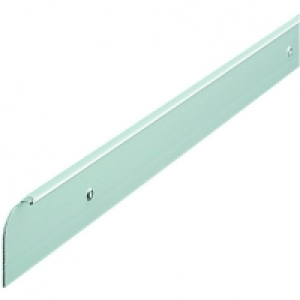 Wickes  Wickes Worktop End Cover Trim Matt Silver 28mm