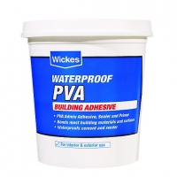 Wickes  Wickes Waterproof PVA Building Adhesive 1L
