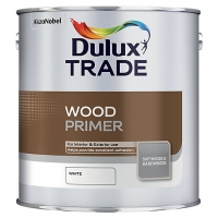 Wickes  Dulux Trade Wood Primer White 1L