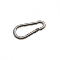 Wickes  Wickes Bright Zinc Plated Carbine Hook 6mm Pack 2