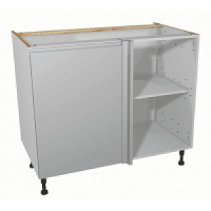 Wickes Madison Grey Corner Base Unit 1000mm
