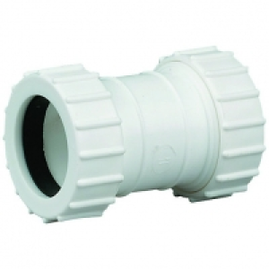 Wickes  Wickes 32mm Universal Compression Pipe Connector