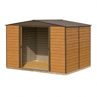 Wickes  Rowlinson Woodvale Metal Apex Shed with Floor 10x12
