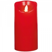 JTF  LED Dancing Flame Candle Red 18cm