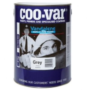 Coo-Var Vandalene Anti-Climb Paint - Grey 4kg