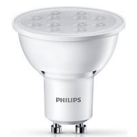 Wickes  Philips LED Non-dimmable Spotlight Bulb - 5W GU10 - Pack of 