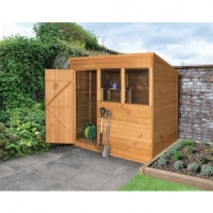 Wickes Pent Overlap Dip Treated Shed 7 x 5 ft - with Assembl £383.14