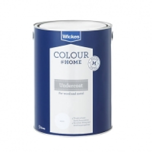 Wickes Colour @ Home Solvent-Based Undercoat Paint - White 5