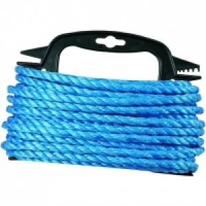 Wickes  Wickes Blue 8mm Multi-purpose Polypropylene Rope Length 15m