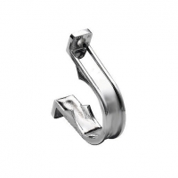 Wickes  Wickes Pipe Clip Chrome Finish 32mm Pack 3