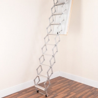 Wickes  Alufix 9 Tread Concertina Loft Ladders