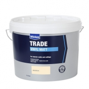 Wickes Trade Vinyl Matt Emulsion Paint - Magnolia 10L £31.99