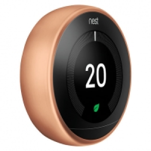 Nest Learning Smart 3rd Generation Copper Thermostat