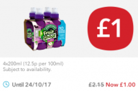 Robinsons Fruit Shoots £2.15