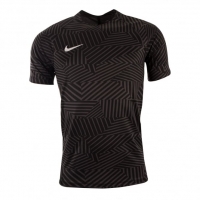 InterSport Nike Mens Dry Short Sleeve Graphic Black Squad Top
