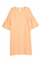 HM   Flounce-sleeved dress