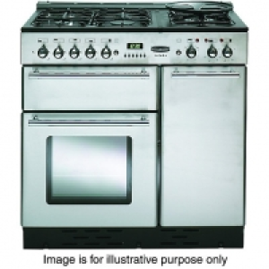 Rangemaster Toledo 90 Dual Fuel Cooker Stainless Steel &pound;1,859.00