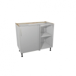 Wickes Orlando Grey Corner Base Unit 1000mm