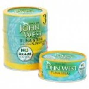 No Drain Tuna Steak with a Little Sunflower Oil £3.50